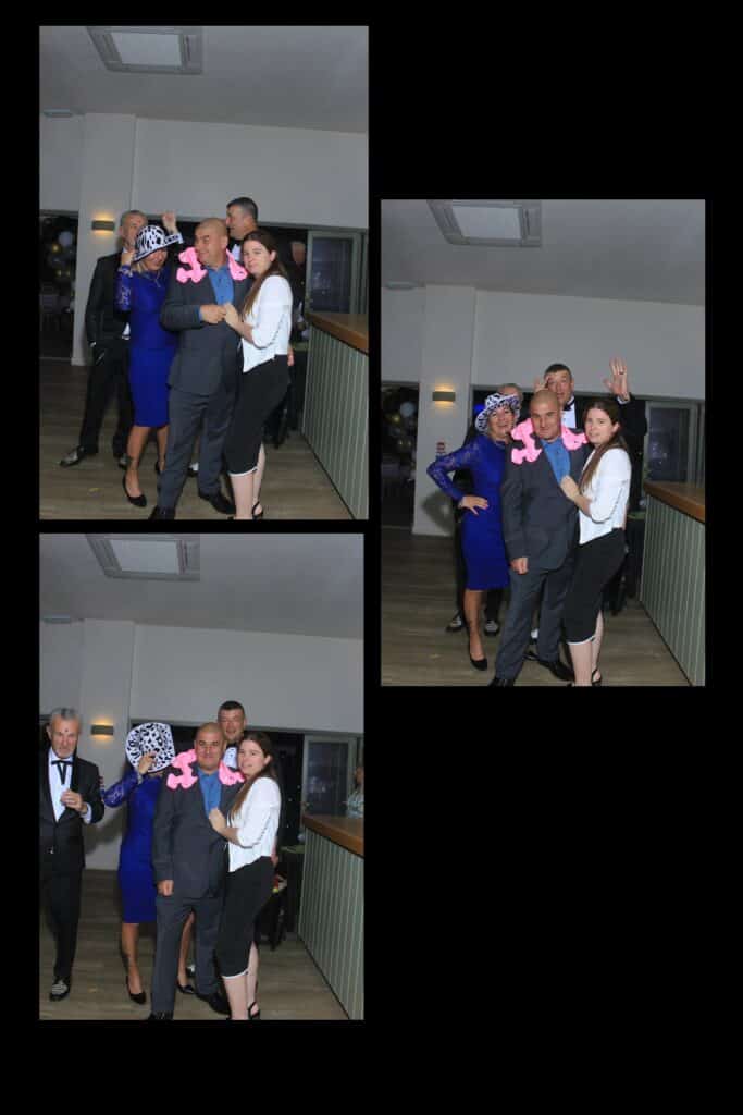 Group of people celebrating at a party.
